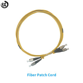 Cordón de remiendo del duplex de la chaqueta de PVC, cables de puente de la fibra para la red de FTTH FTTB FTTX