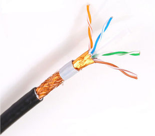 4P cable del par trenzado Cat5e Utp, aislamiento del HDPE del cable de Ethernet de Utp 26AWG
