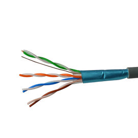 4 pares del CCA Rj45 de Ethernet 26awg del ftp Cat5e del cable de la red