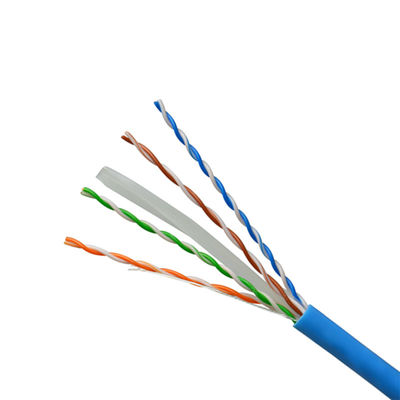0,5 cables de la red CAT6 del conductor 24awg los 305m del CCA