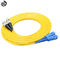 Cordón de remiendo del Sc del Upc SM Dx Fc de la durabilidad, cable de Ethernet de la fibra óptica 3 metros
