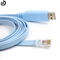 USB RJ45 al cable Accesory esencial para Ciso, NETGEAR, LINKSYS, router de TP-LINK/interruptores para el ordenador portátil en Windows, mac