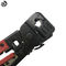 Kico negro durabilidad del largo plazo de los alicates RJ12/RJ11 de 8261 herramientas que prensan de la mano