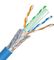 Cable multicolor de la red del PVC