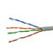Cable de cobre puro sólido de Ethernet CAT6 UTP de la chaqueta del PE
