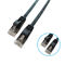 4 pares de 24awg SFTP el 1m los 2m 3M Cat6 de remiendo del cable plano del cordón