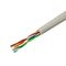 retardancia CMR de la llama de la frecuencia del cable 250MHz de la red de 4PR 24AWG UTP CAT5