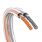 Cable de audio 2 núcleo 54*0,12mm 39*0,12mm Cobre CCA OFC altavoz Cable de cable de cable transparente altavoz Cable desnudo de cobre enlatado OF