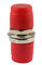 Adaptador rojo del cable de fribra óptica del UPC, longitud de onda 1310/1550nm del adaptador de la fibra de Fc