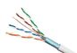 Cable de Ethernet de la prenda impermeable de SFTP CCA FTP 1000 pies 4 pares para el sistema de cableado